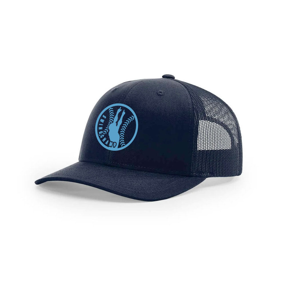 Snapback Trucker Cap - Navy