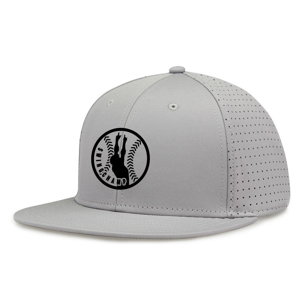 Perforated GameChanger Snapback - Silver